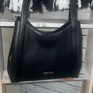 Michael Kors Rosemary Elegant Black Large Shoulder Tote
